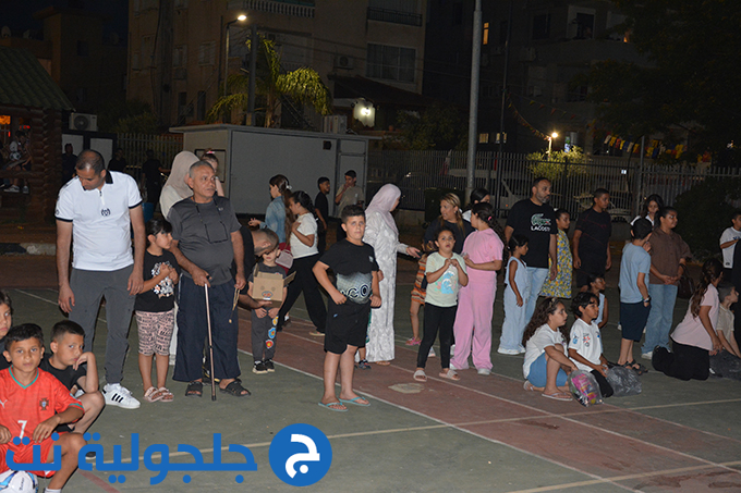 موكب كأس العالم المتجول في جلجولية برعاية جمعية غيث